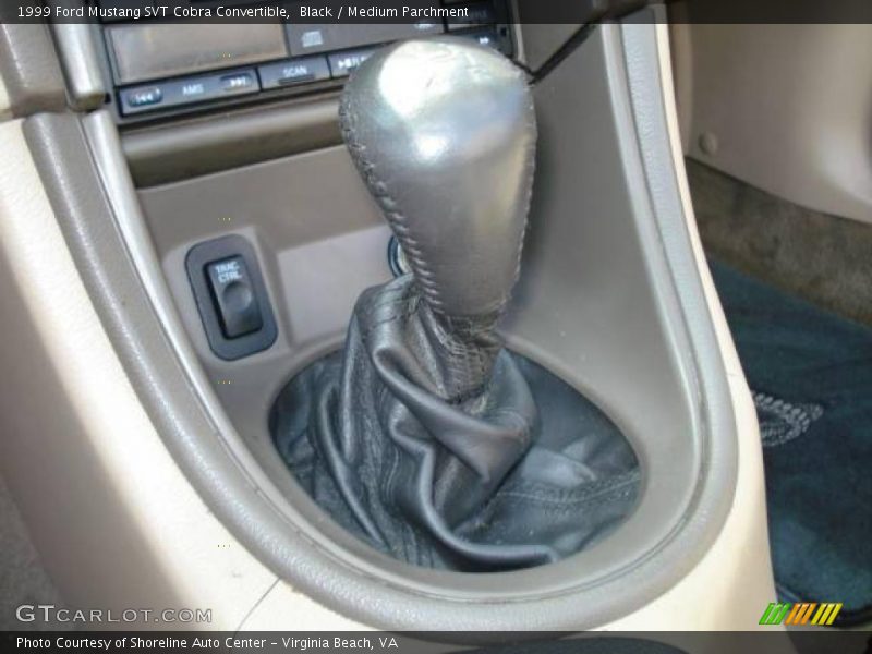 Black / Medium Parchment 1999 Ford Mustang SVT Cobra Convertible