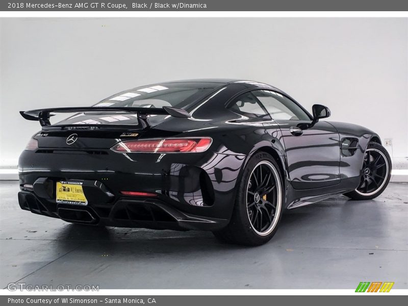 Black / Black w/Dinamica 2018 Mercedes-Benz AMG GT R Coupe