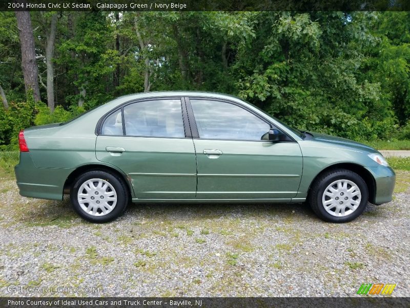 Galapagos Green / Ivory Beige 2004 Honda Civic LX Sedan