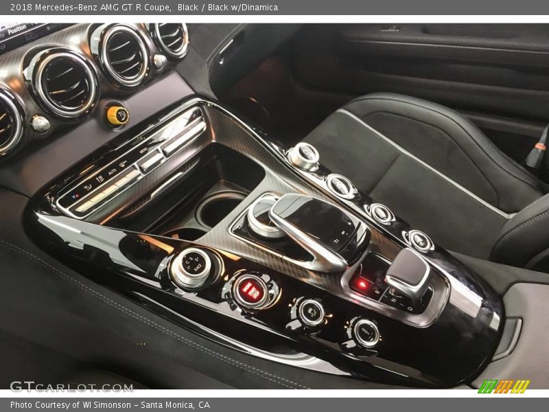 Controls of 2018 AMG GT R Coupe