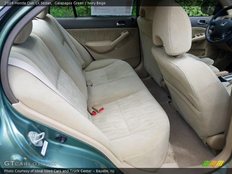 Galapagos Green / Ivory Beige 2004 Honda Civic LX Sedan