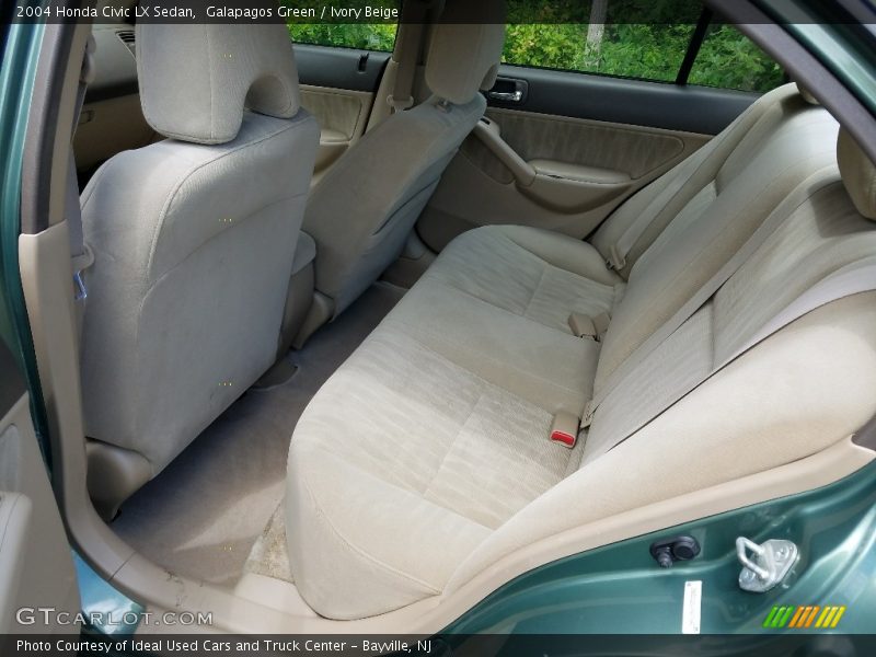 Galapagos Green / Ivory Beige 2004 Honda Civic LX Sedan