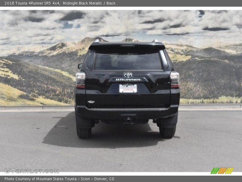 Midnight Black Metallic / Black 2018 Toyota 4Runner SR5 4x4