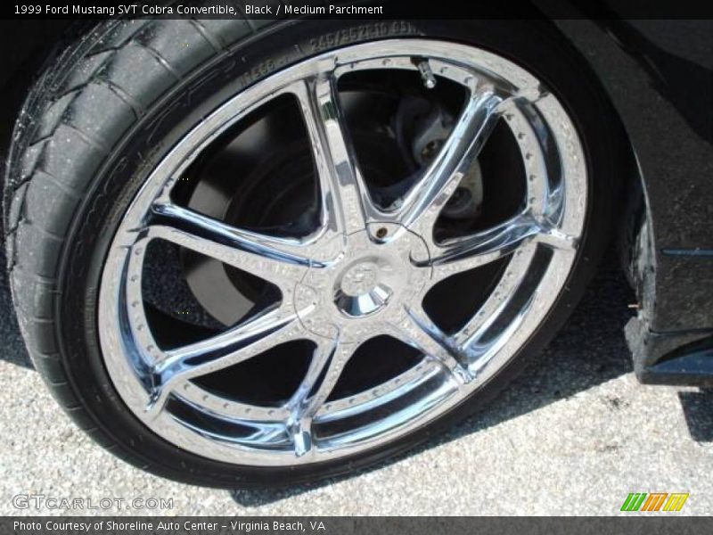 Black / Medium Parchment 1999 Ford Mustang SVT Cobra Convertible