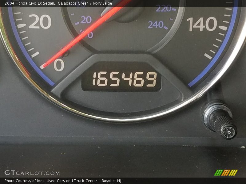 Galapagos Green / Ivory Beige 2004 Honda Civic LX Sedan