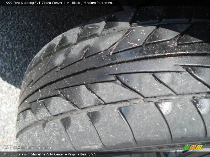 Black / Medium Parchment 1999 Ford Mustang SVT Cobra Convertible