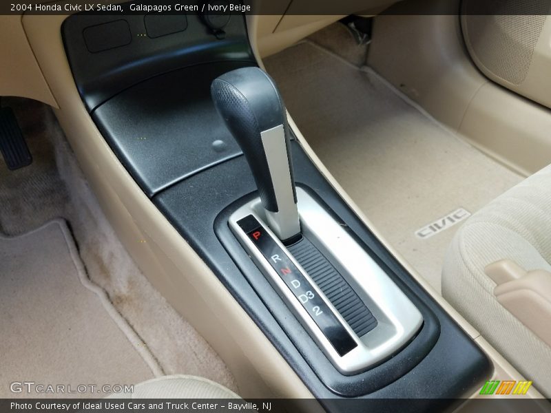 Galapagos Green / Ivory Beige 2004 Honda Civic LX Sedan