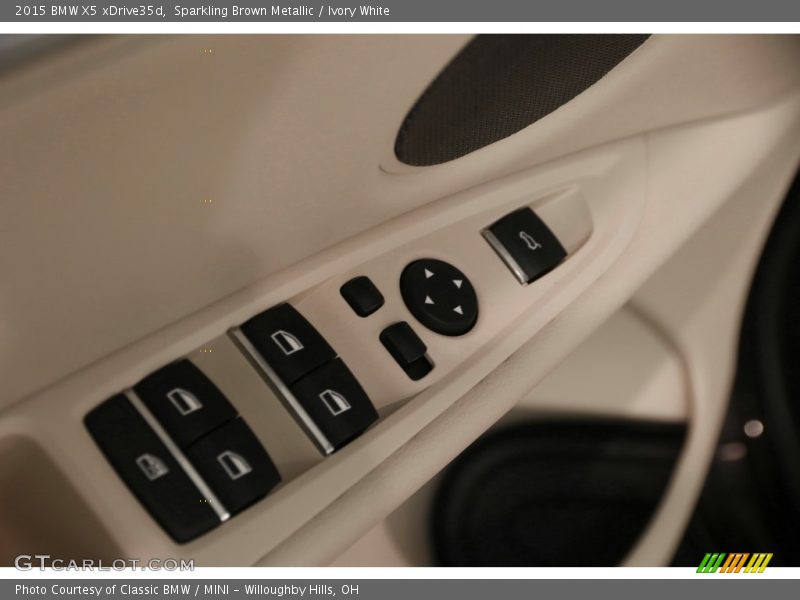 Sparkling Brown Metallic / Ivory White 2015 BMW X5 xDrive35d