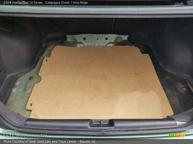 Galapagos Green / Ivory Beige 2004 Honda Civic LX Sedan