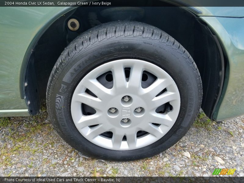 Galapagos Green / Ivory Beige 2004 Honda Civic LX Sedan
