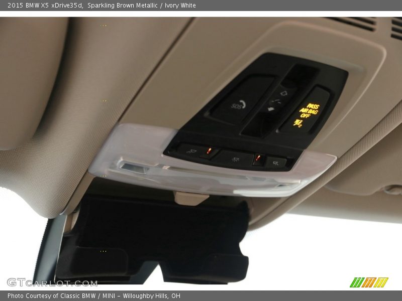 Sparkling Brown Metallic / Ivory White 2015 BMW X5 xDrive35d
