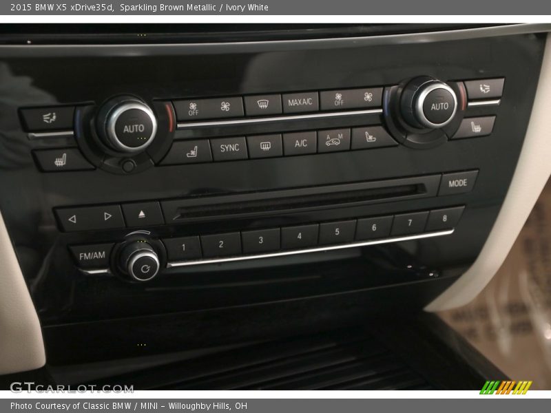 Sparkling Brown Metallic / Ivory White 2015 BMW X5 xDrive35d