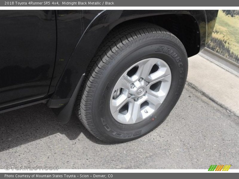 Midnight Black Metallic / Black 2018 Toyota 4Runner SR5 4x4