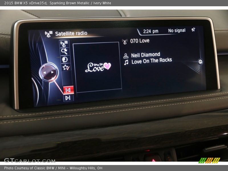 Sparkling Brown Metallic / Ivory White 2015 BMW X5 xDrive35d