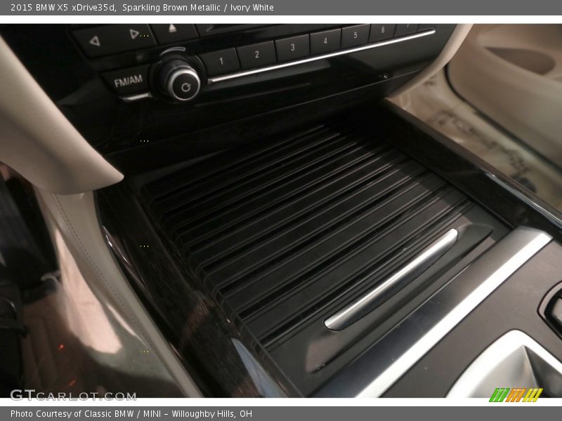 Sparkling Brown Metallic / Ivory White 2015 BMW X5 xDrive35d