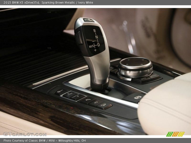 Sparkling Brown Metallic / Ivory White 2015 BMW X5 xDrive35d