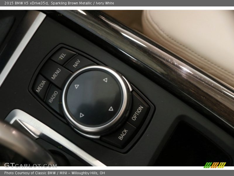 Sparkling Brown Metallic / Ivory White 2015 BMW X5 xDrive35d