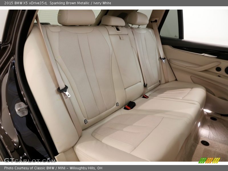 Sparkling Brown Metallic / Ivory White 2015 BMW X5 xDrive35d