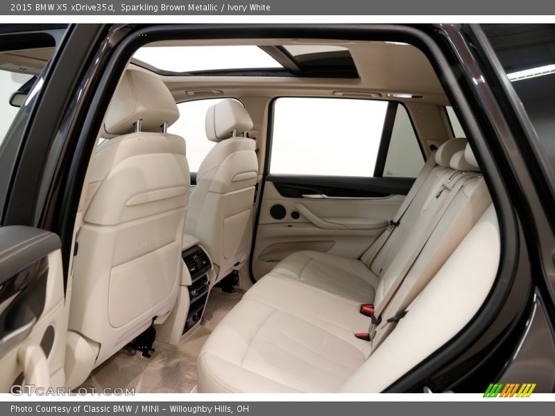 Sparkling Brown Metallic / Ivory White 2015 BMW X5 xDrive35d