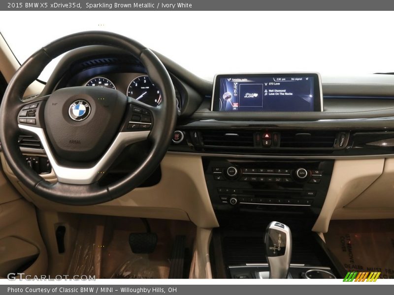 Sparkling Brown Metallic / Ivory White 2015 BMW X5 xDrive35d