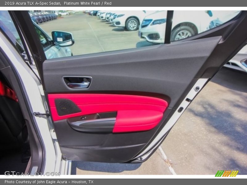 Door Panel of 2019 TLX A-Spec Sedan