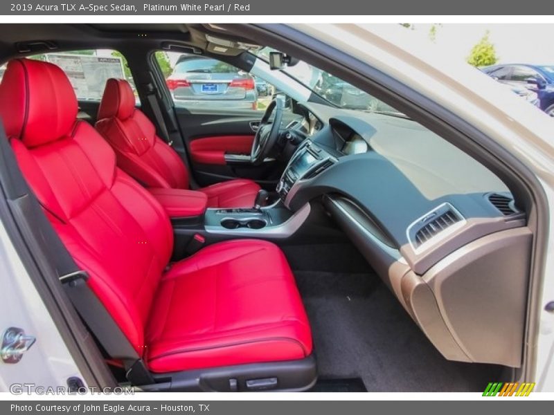 Front Seat of 2019 TLX A-Spec Sedan