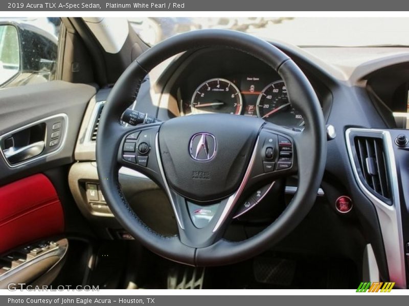  2019 TLX A-Spec Sedan Steering Wheel