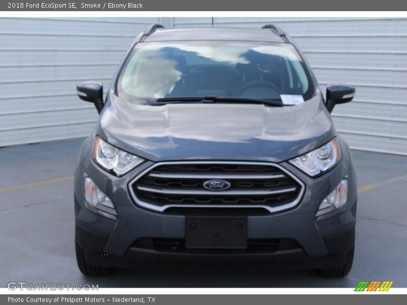 Smoke / Ebony Black 2018 Ford EcoSport SE