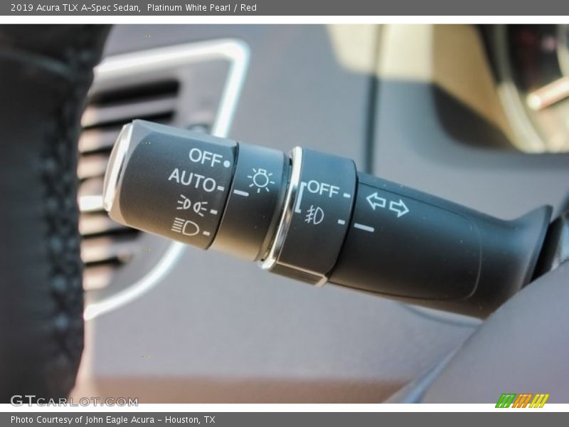 Controls of 2019 TLX A-Spec Sedan