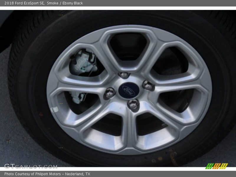 Smoke / Ebony Black 2018 Ford EcoSport SE