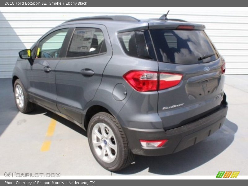 Smoke / Ebony Black 2018 Ford EcoSport SE
