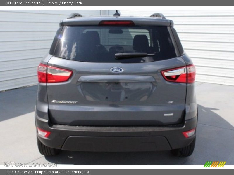 Smoke / Ebony Black 2018 Ford EcoSport SE