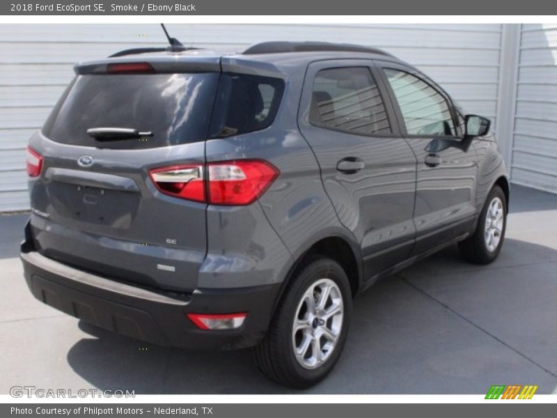 Smoke / Ebony Black 2018 Ford EcoSport SE