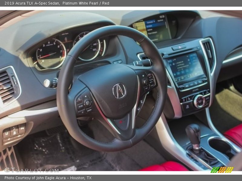 Dashboard of 2019 TLX A-Spec Sedan