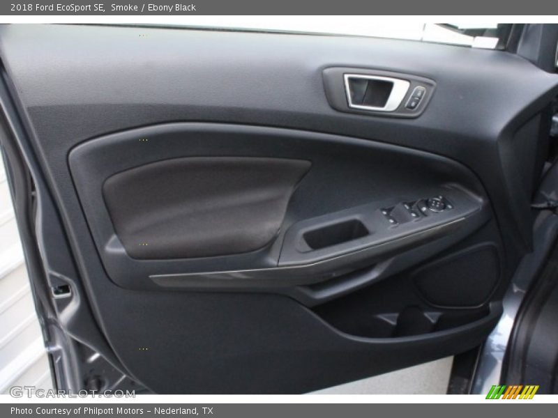Smoke / Ebony Black 2018 Ford EcoSport SE
