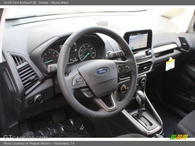 Smoke / Ebony Black 2018 Ford EcoSport SE
