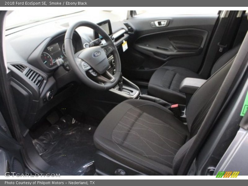 Smoke / Ebony Black 2018 Ford EcoSport SE