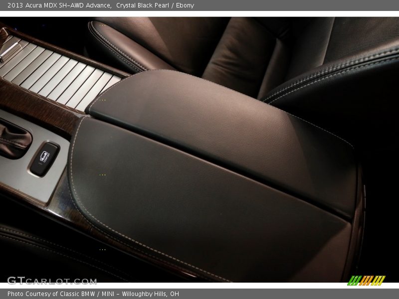 Crystal Black Pearl / Ebony 2013 Acura MDX SH-AWD Advance