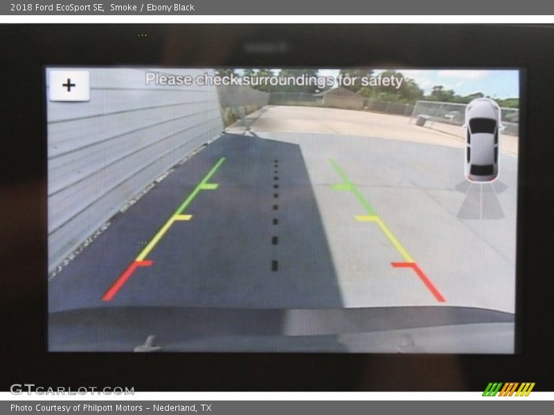 Smoke / Ebony Black 2018 Ford EcoSport SE