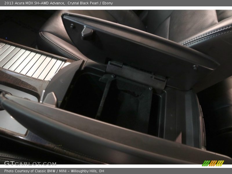 Crystal Black Pearl / Ebony 2013 Acura MDX SH-AWD Advance