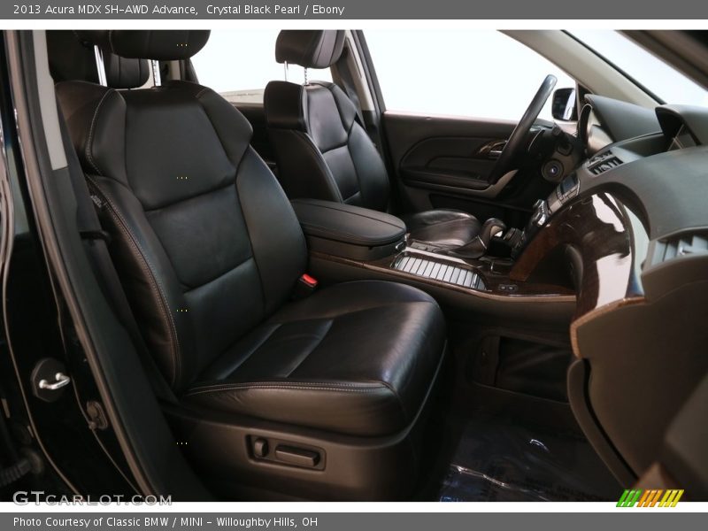 Crystal Black Pearl / Ebony 2013 Acura MDX SH-AWD Advance