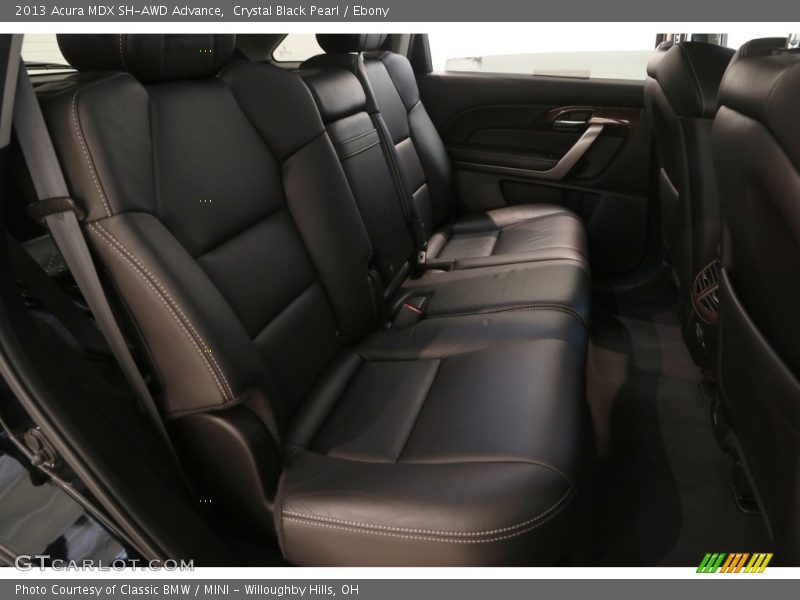 Crystal Black Pearl / Ebony 2013 Acura MDX SH-AWD Advance