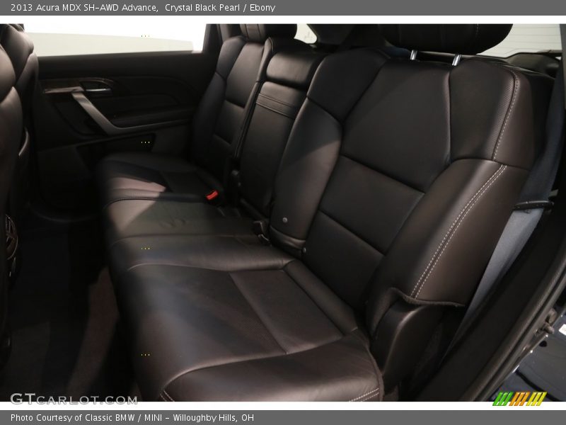Crystal Black Pearl / Ebony 2013 Acura MDX SH-AWD Advance