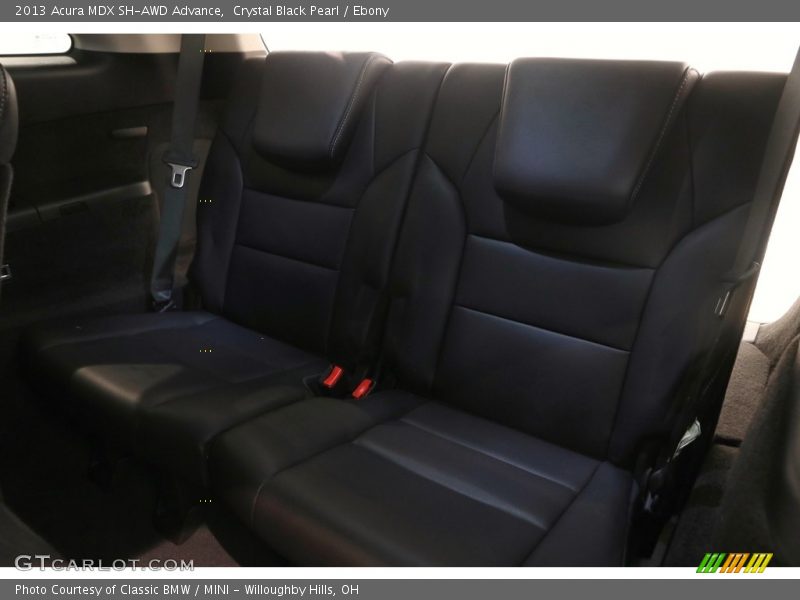 Crystal Black Pearl / Ebony 2013 Acura MDX SH-AWD Advance
