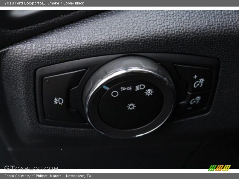 Smoke / Ebony Black 2018 Ford EcoSport SE