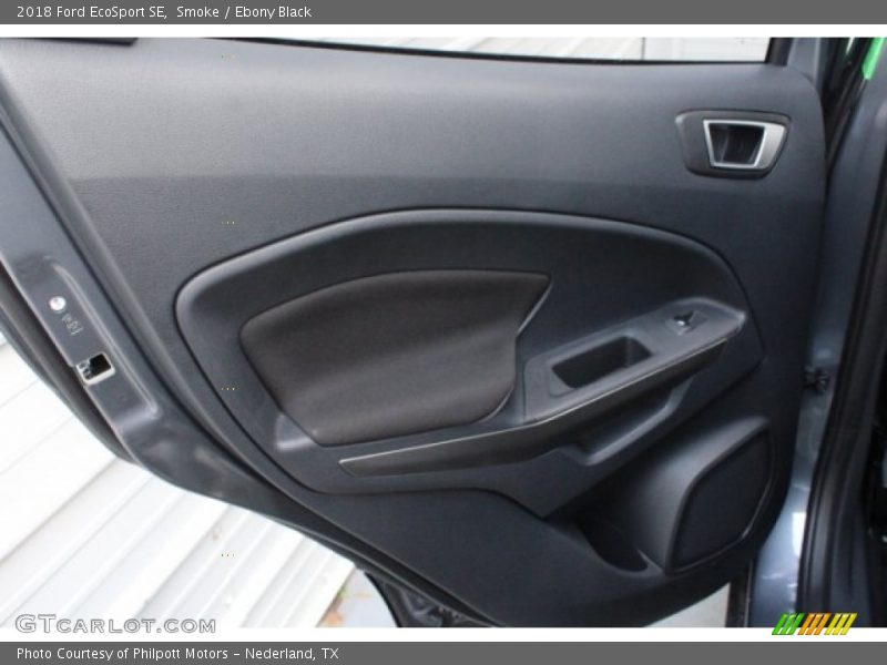 Smoke / Ebony Black 2018 Ford EcoSport SE