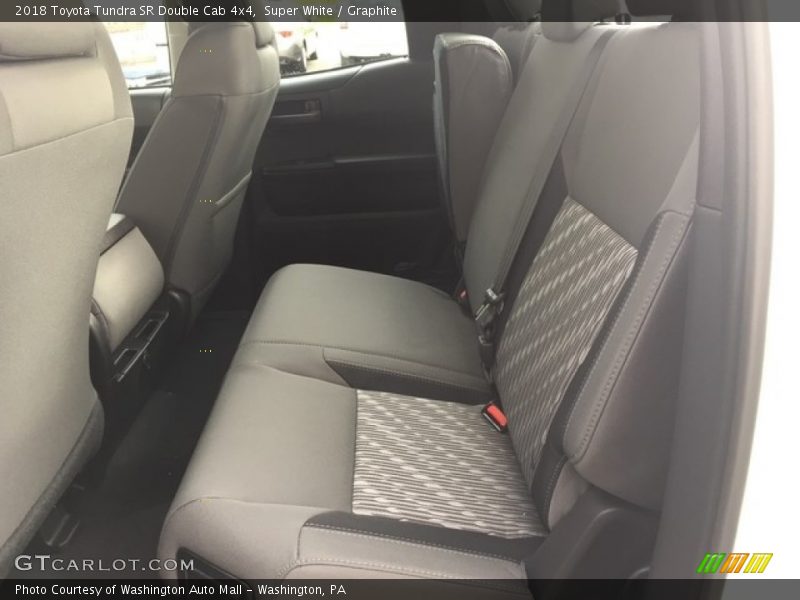 Super White / Graphite 2018 Toyota Tundra SR Double Cab 4x4