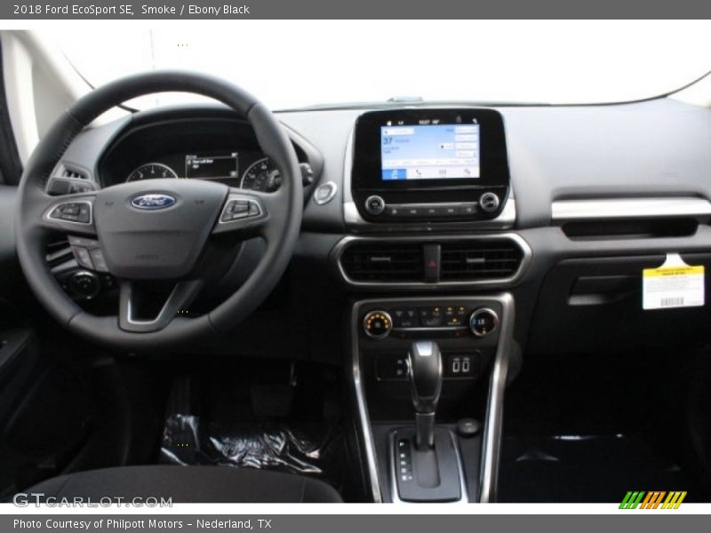 Smoke / Ebony Black 2018 Ford EcoSport SE