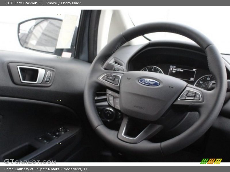 Smoke / Ebony Black 2018 Ford EcoSport SE