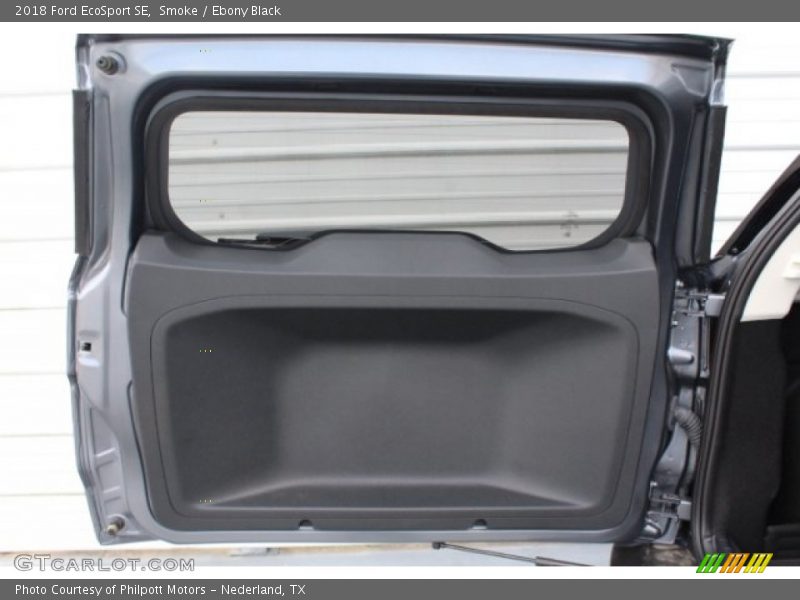 Smoke / Ebony Black 2018 Ford EcoSport SE